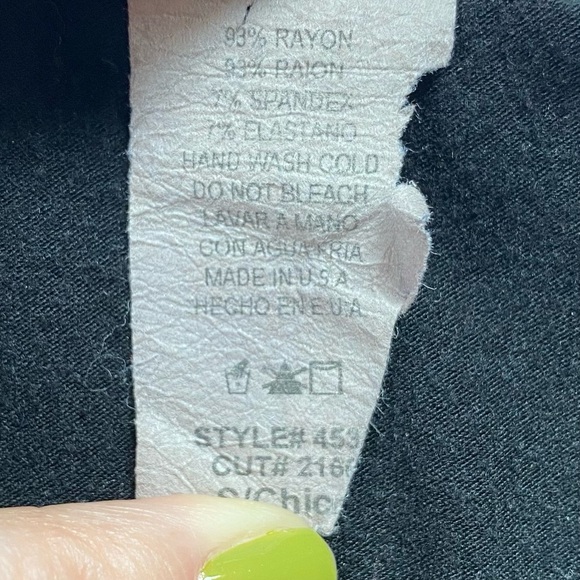 Vintage Y2K Öatt Collection Mesh Sleeve And Upper Chest Top - Picture 3 of 5